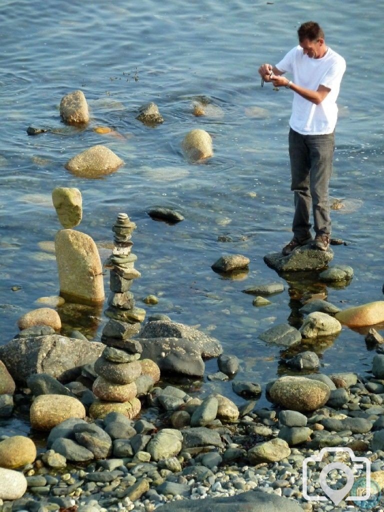 The artist at work!