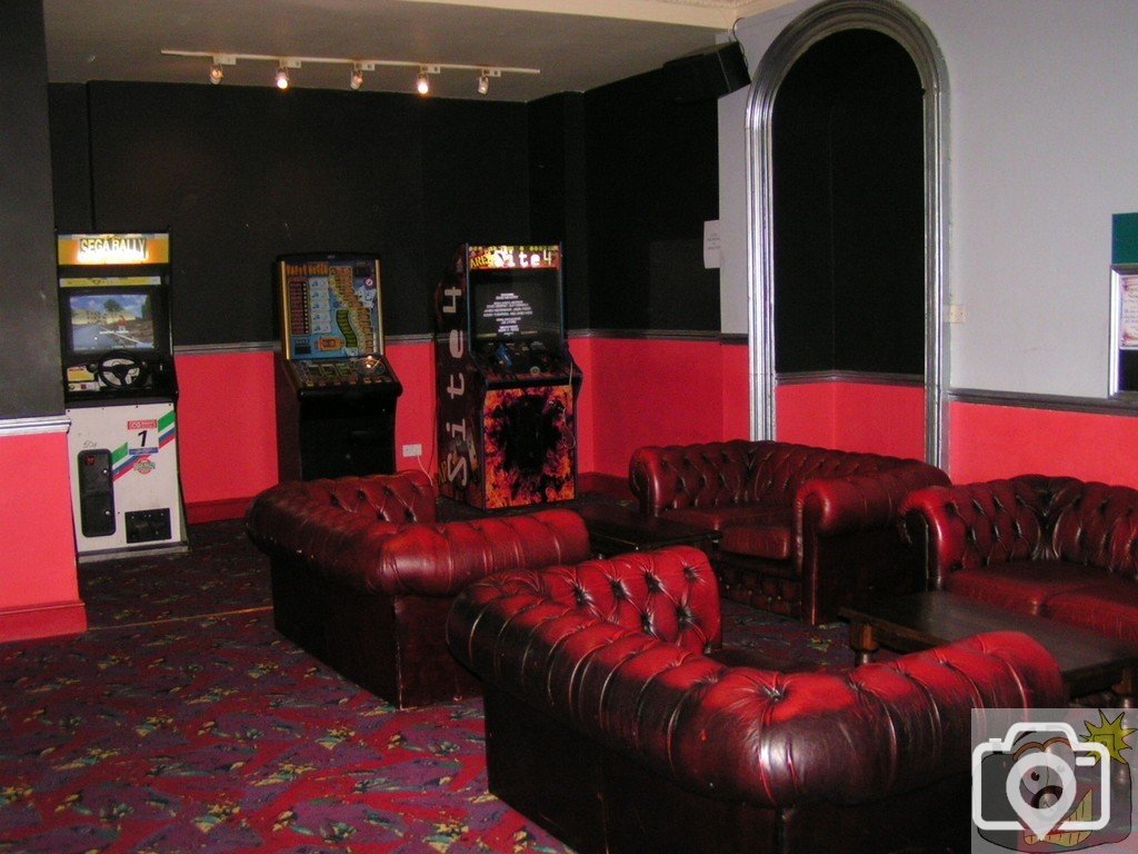 The back room (games room) the Regent