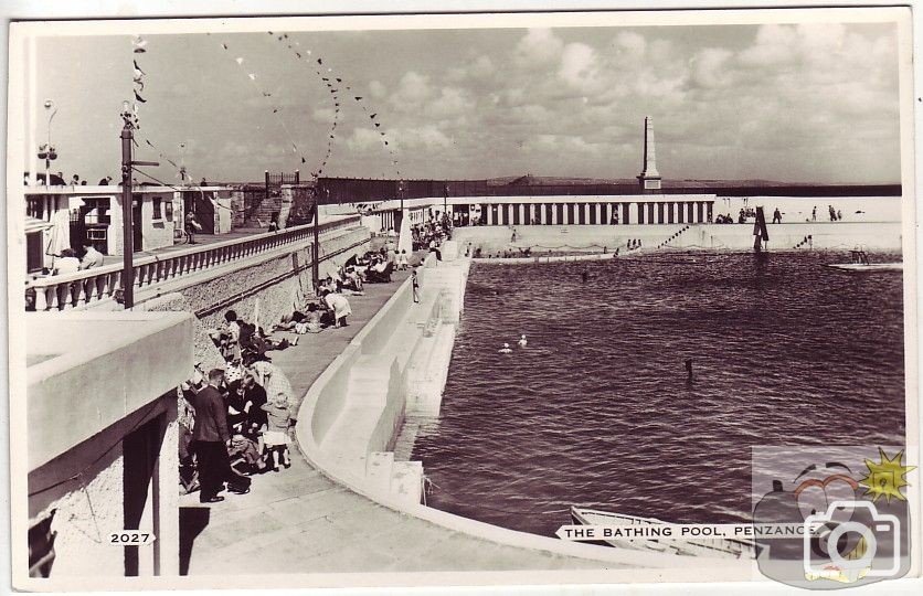 The bathing pool