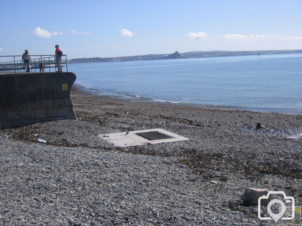 The blocked culvert