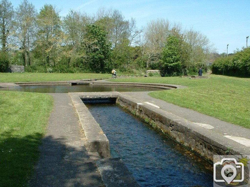 The Boating Pool circular 'pond'