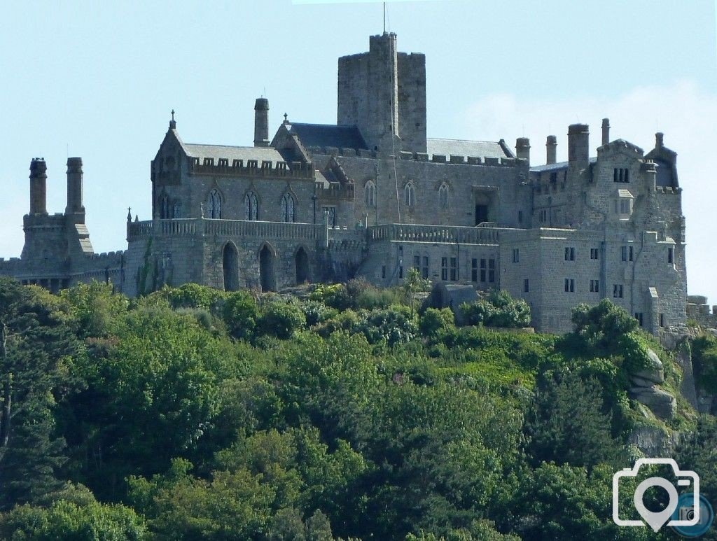 The Castle, St Michael's Mount from Godolphin Arms