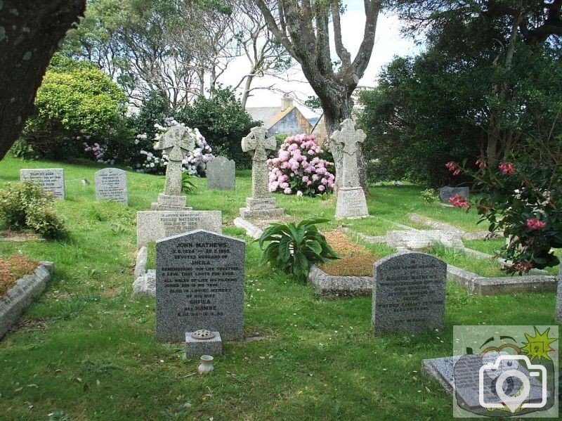 The cemetery - St Michael's Mount