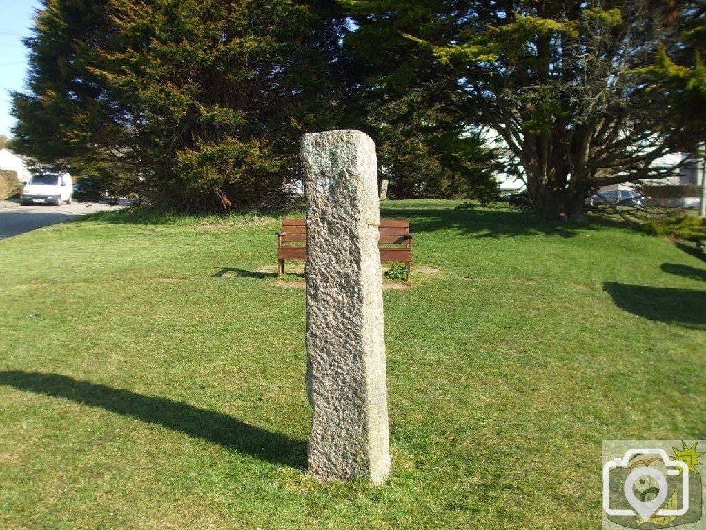 The Far East of St Erth - A stone bearing a cross? -