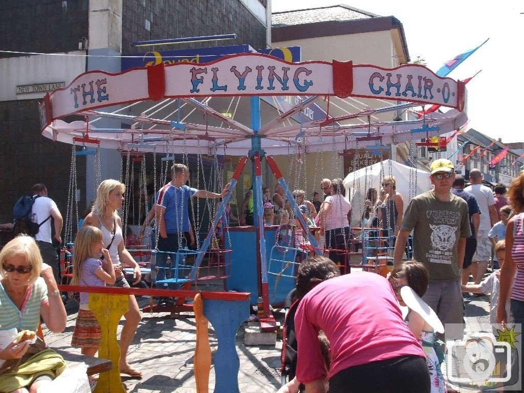The flying chairs