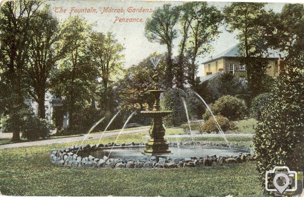 The Fountain, Morrab Gardens. Penzance