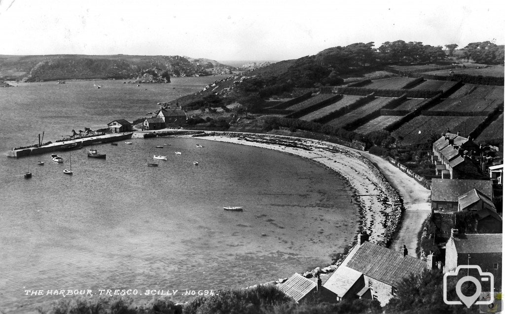 The harbour,  Tresco, Scilly   - James Gibson, Scilly no 694