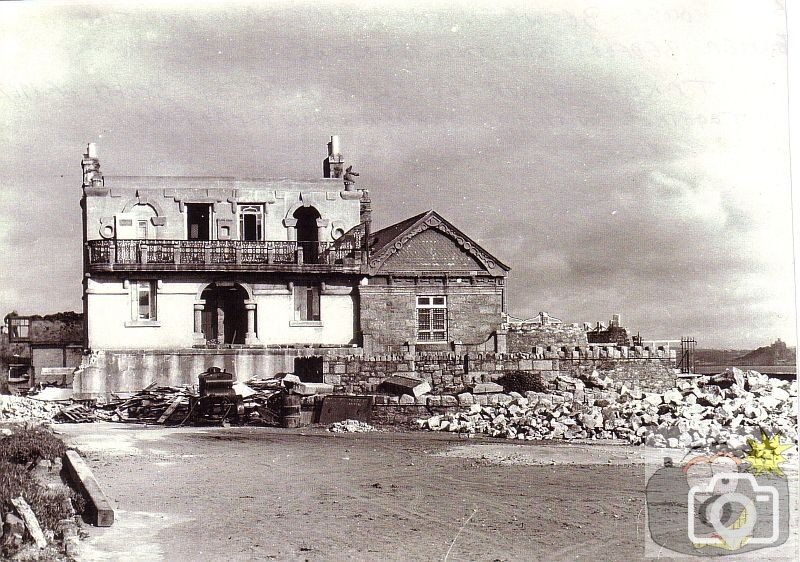 The indoor baths