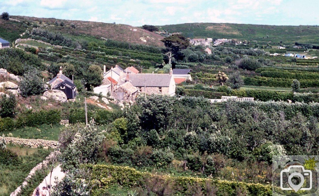 The interior of St Martin's, 1977, Scilly