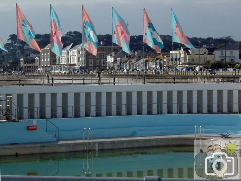 The Jubilee Pool at Golowan 2005