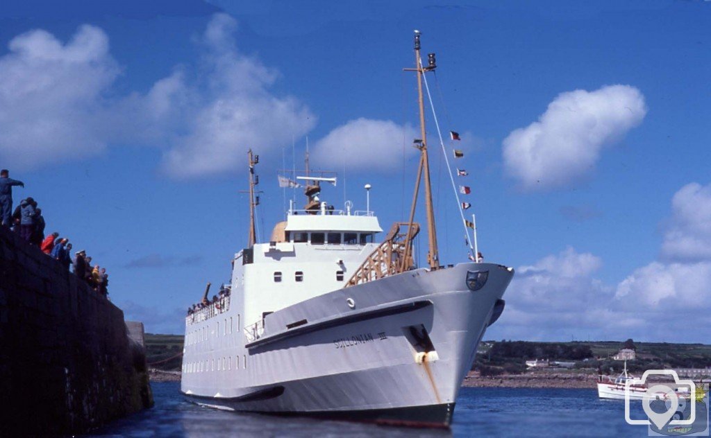 THE NEW VESSEL RMV SCILLONIAN III - JUNE, 1977