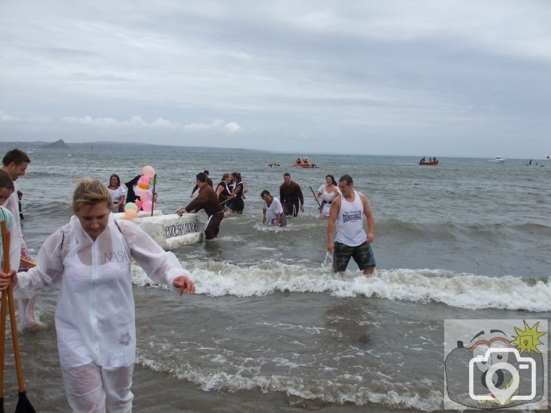 The Newlyn raft race 2008