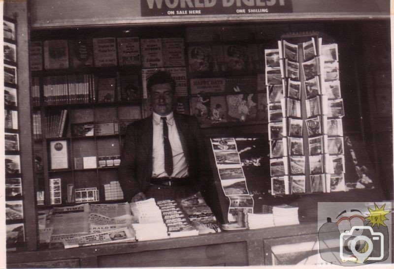 The newspaper stand at St Ives station