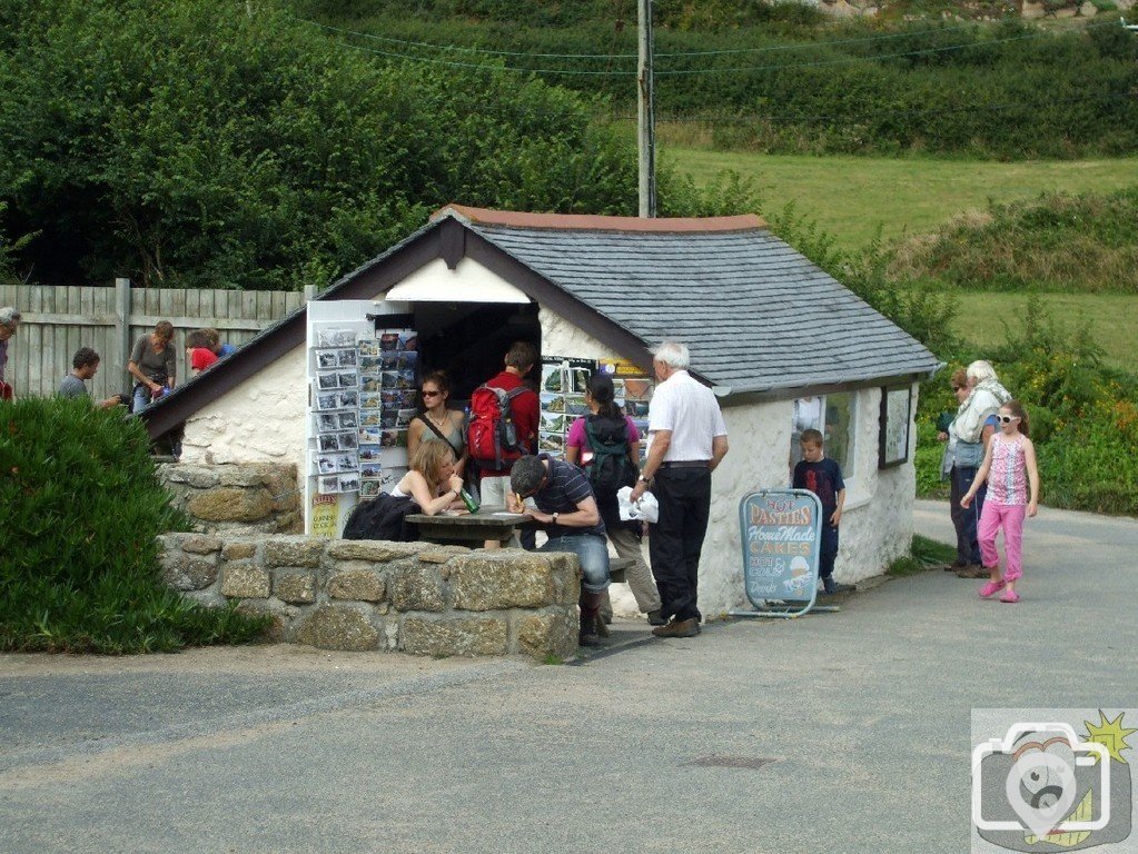The only shop at Porthgwarra - 11Aug10