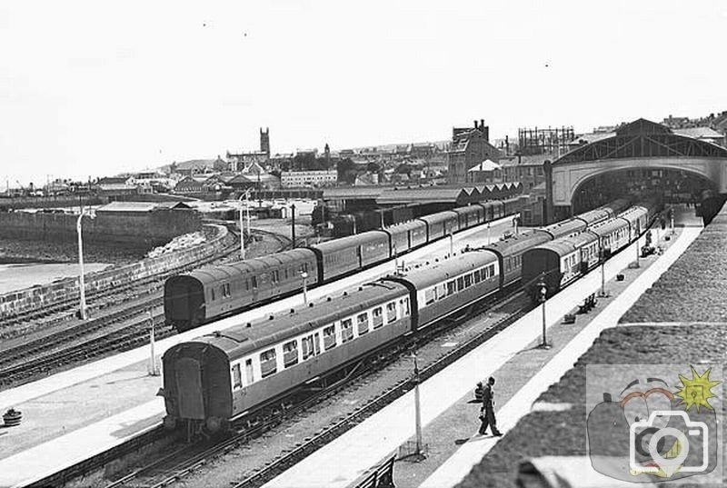 The Penzance Railway station