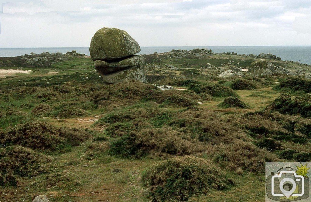 The Punch Bowl, Wingletang Downs, St Agnes, Scilly, 1977.