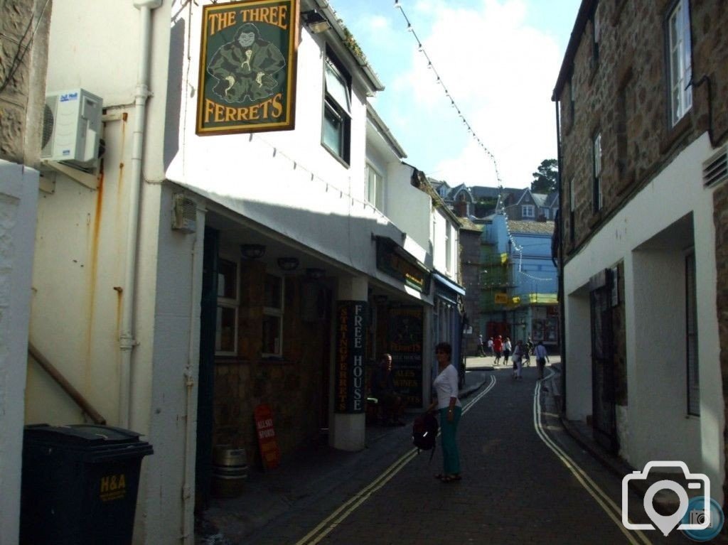 The Three Ferrets, St Ives, 11th Aug, 2009