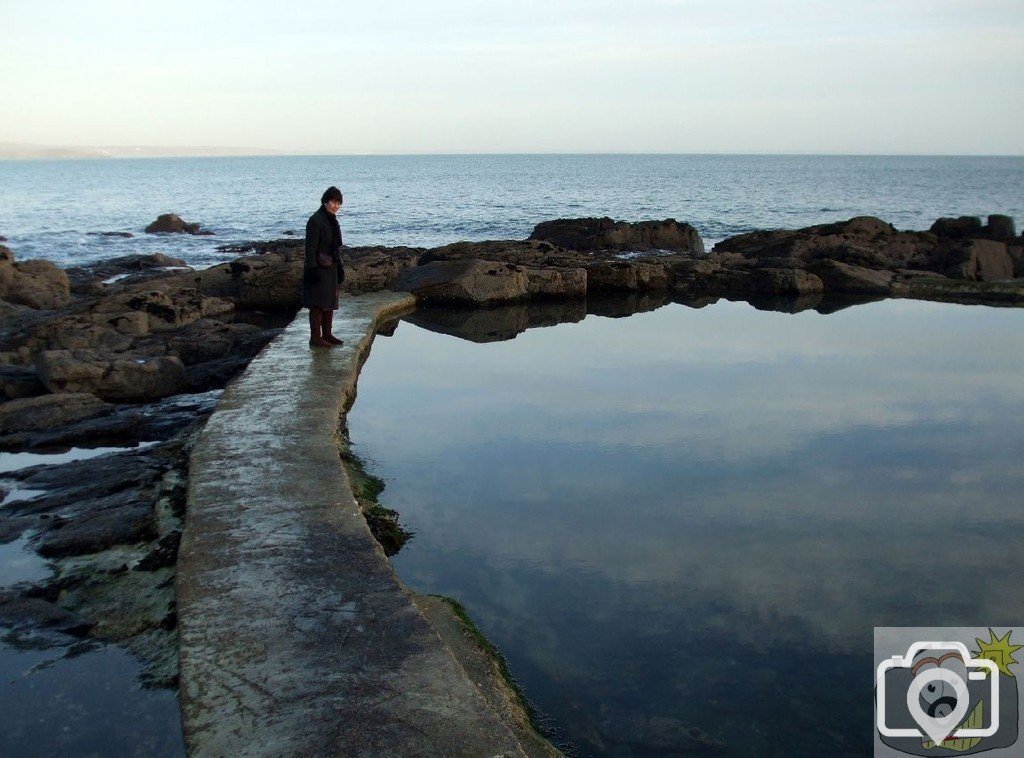 The tidal bathing pool, Mousehole