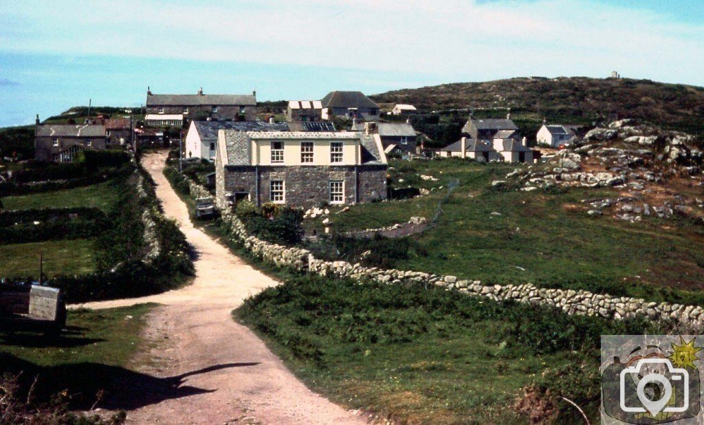 The 'town', Bryher, 1977