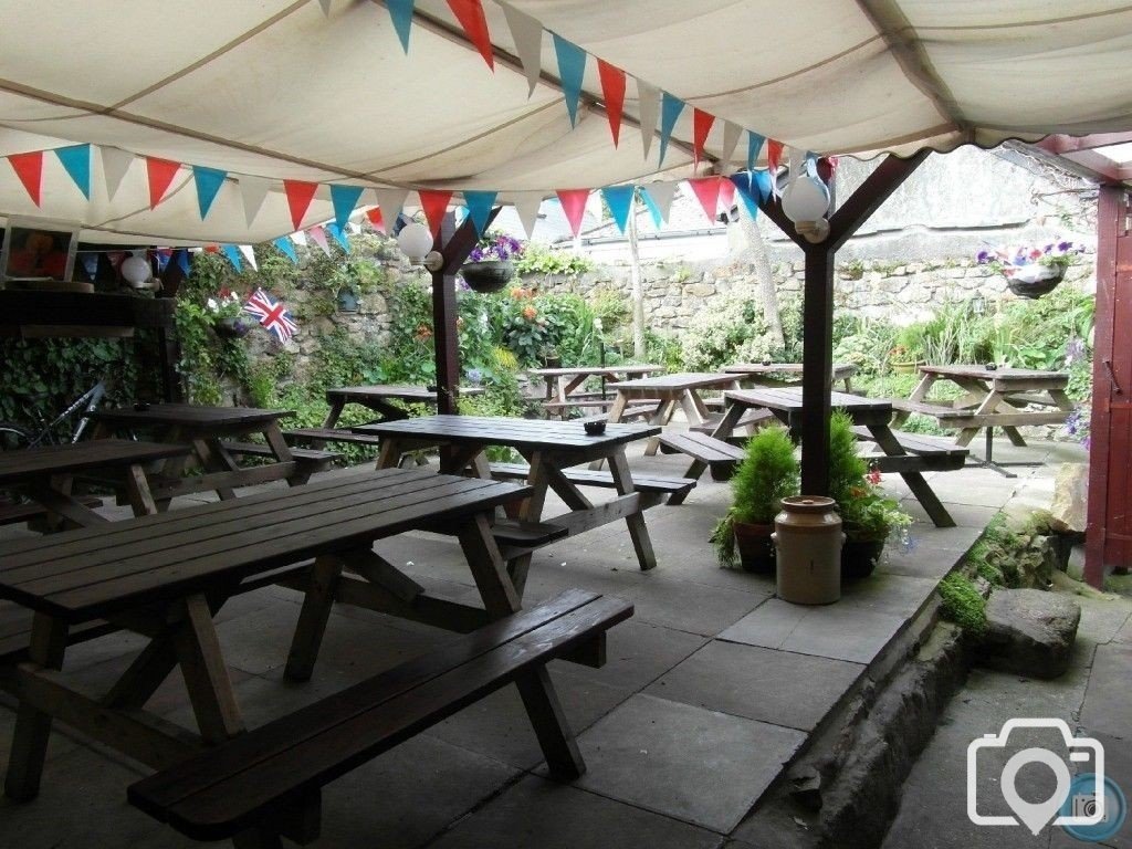 The Turk's Head, Beergarden, Penzance