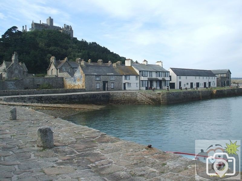 The village: About 35 people live on the Mount - St Michael's Mount
