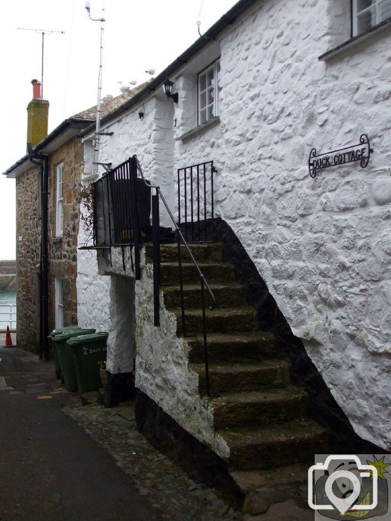 This is Duck Street, Mousehole. 17Mar10