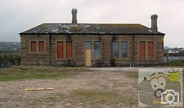 This is the old run down Marazion station