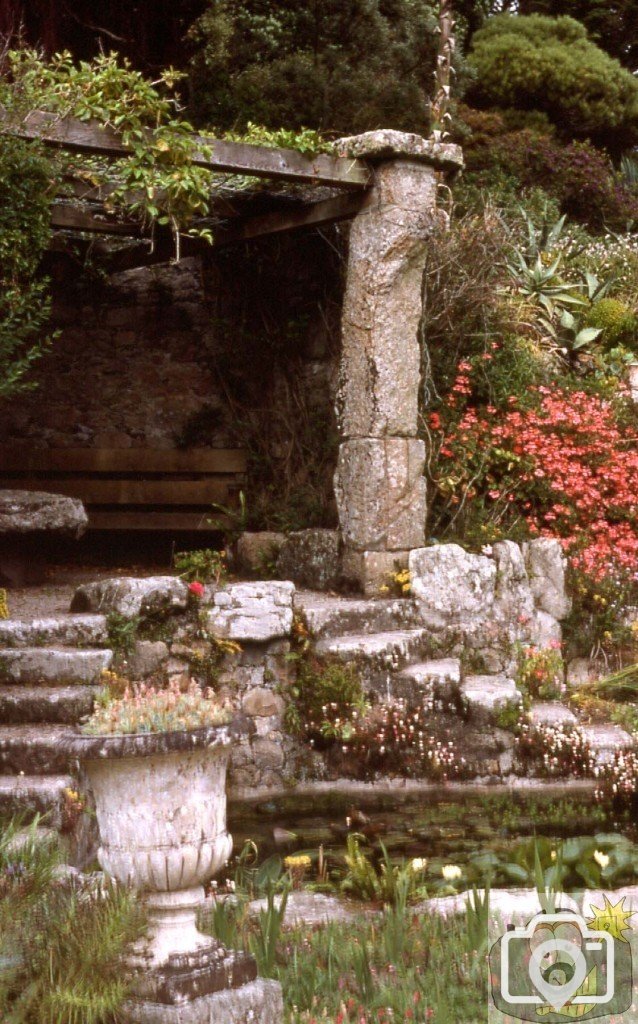 Tresco Gardens feature, Scilly