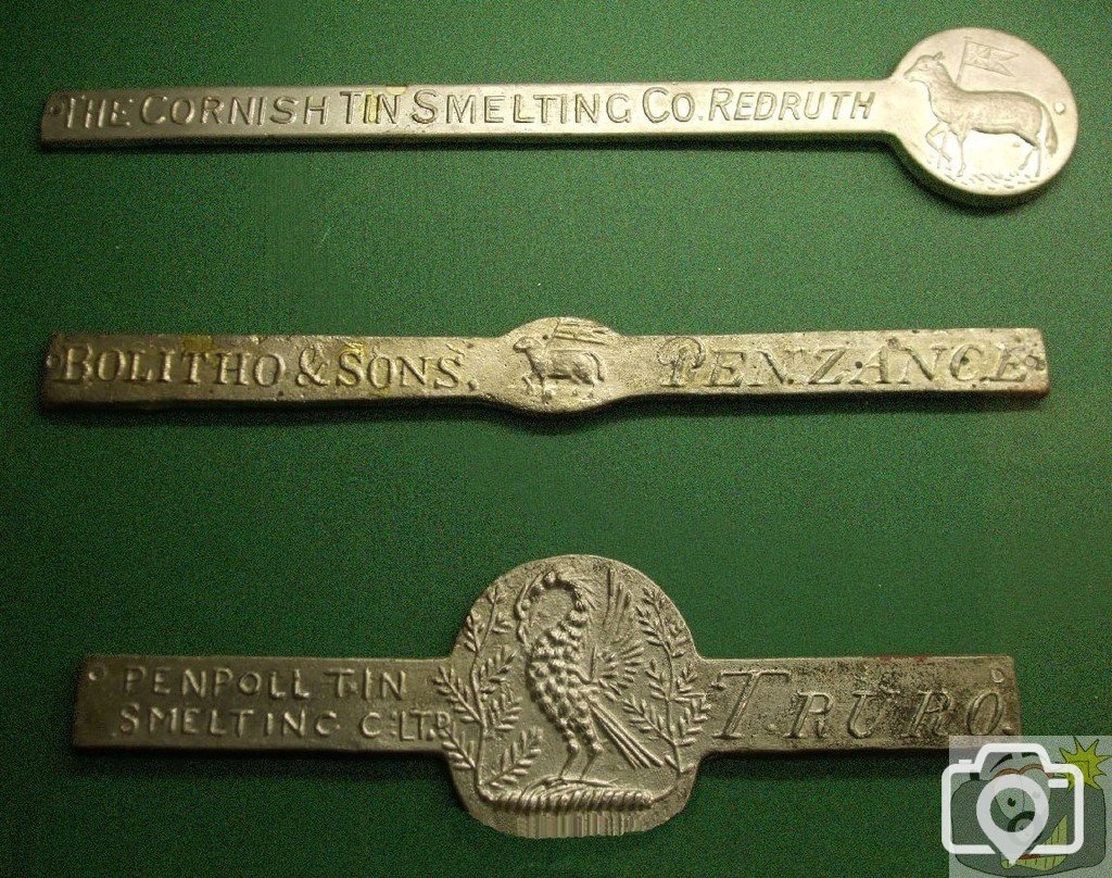 Truro, Penzance and Redruth tin stamps, Geevor Museum