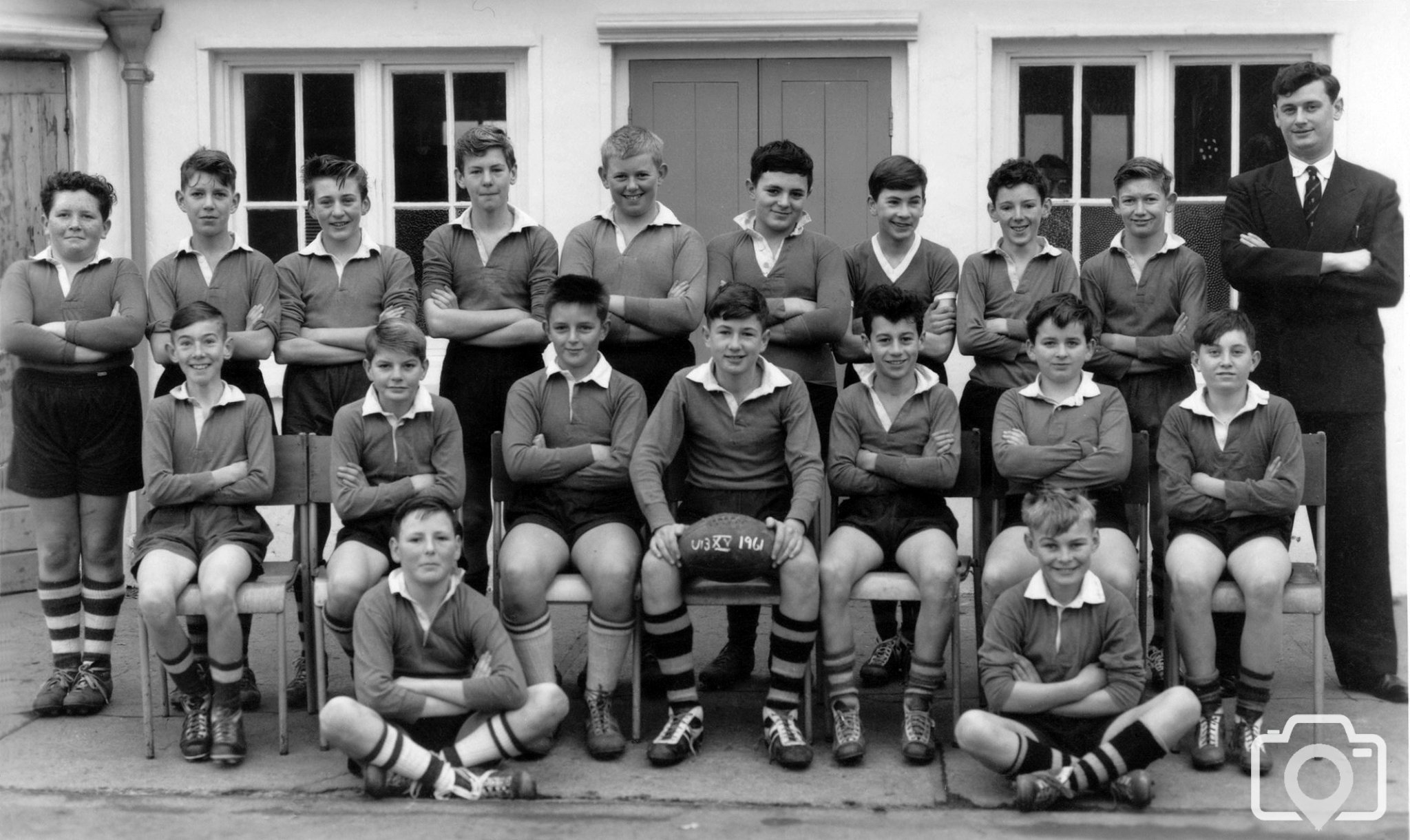 U13 Rugby Team 1961 Picture Penzance archives