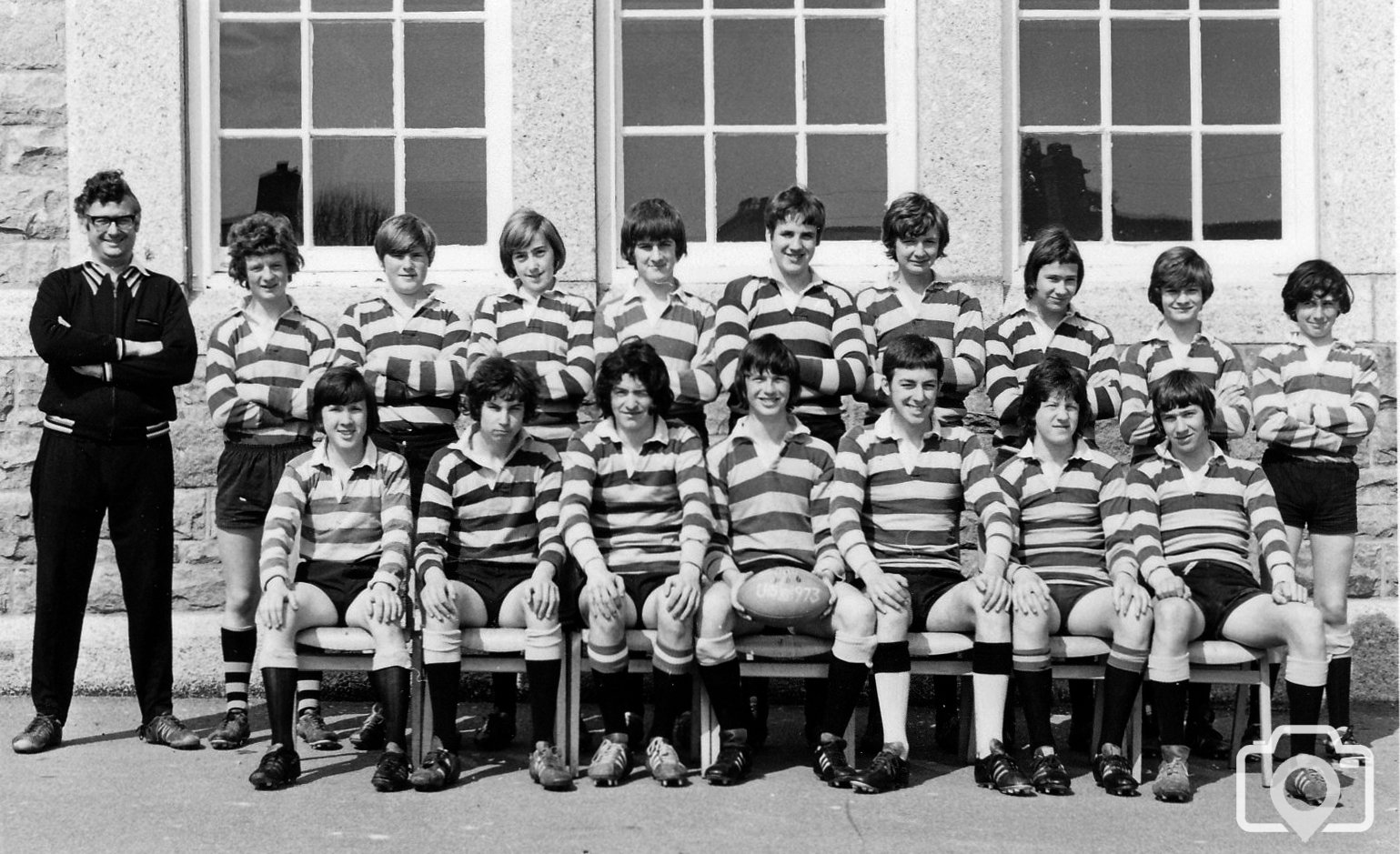 U15 Rugby Team 1973 Picture Penzance archives