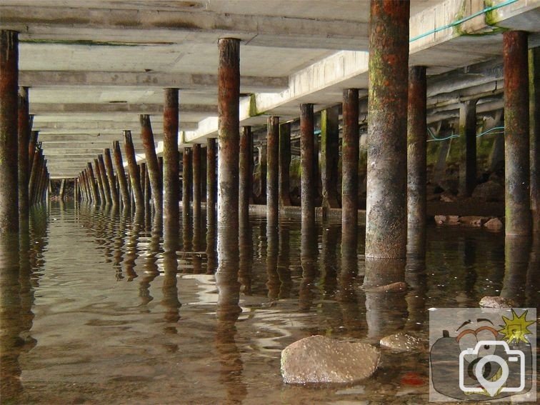 Under Newlyn Pier - 2