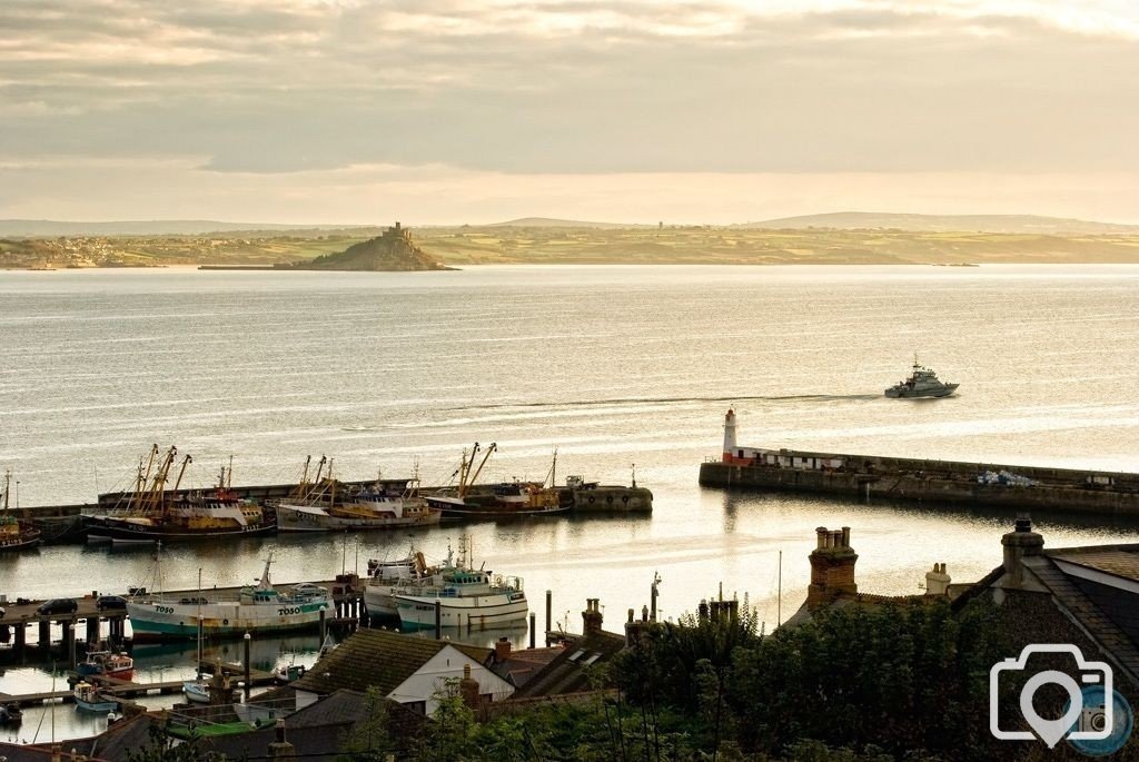 VIEW ACROSS MOUNT'S BAY