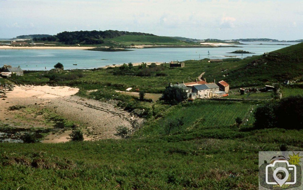 View from Badplace Hill, Bryher