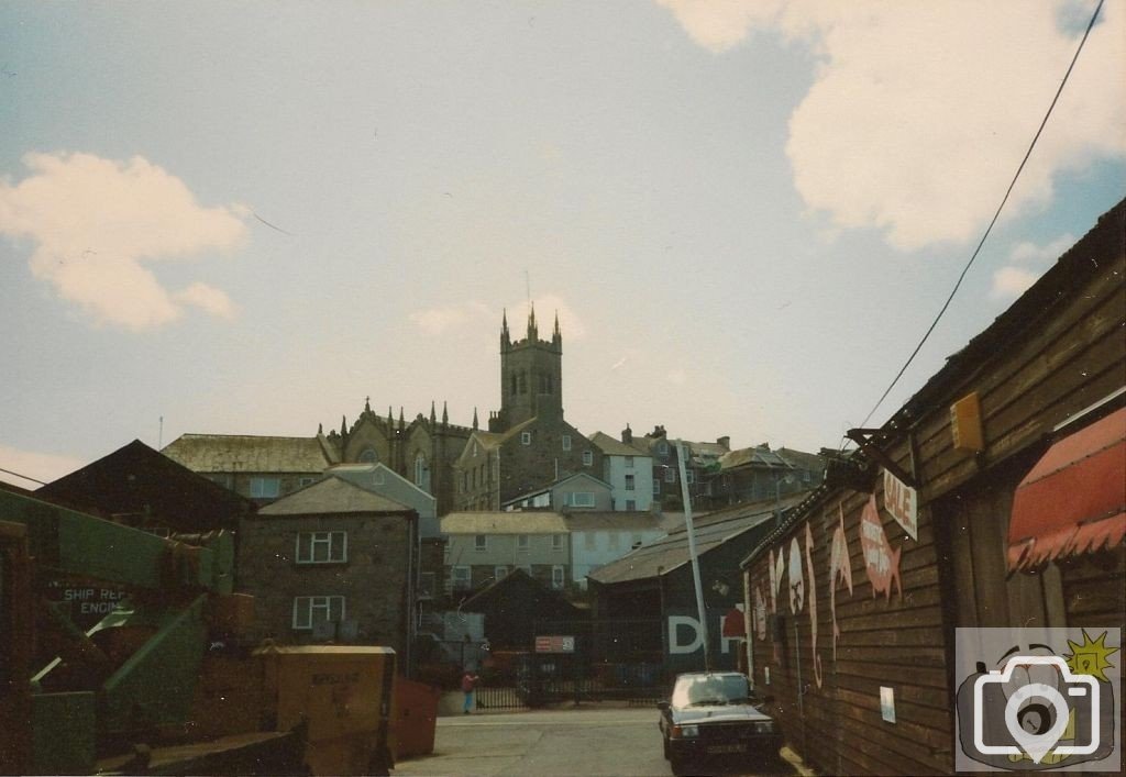 View from Docks to St. Mary's