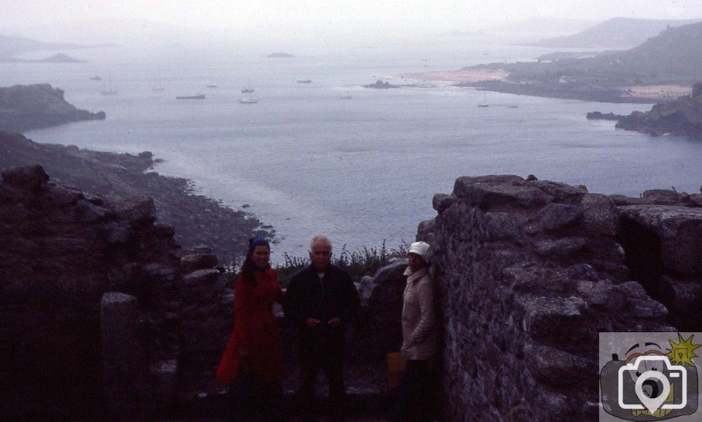 View from King Charles Castle, Tresco, Scilly