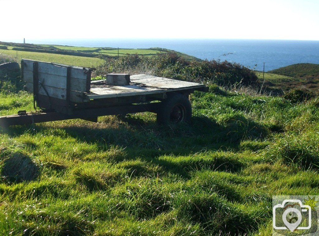 View from lane to Pendeen Manor Farm - 24Oct10