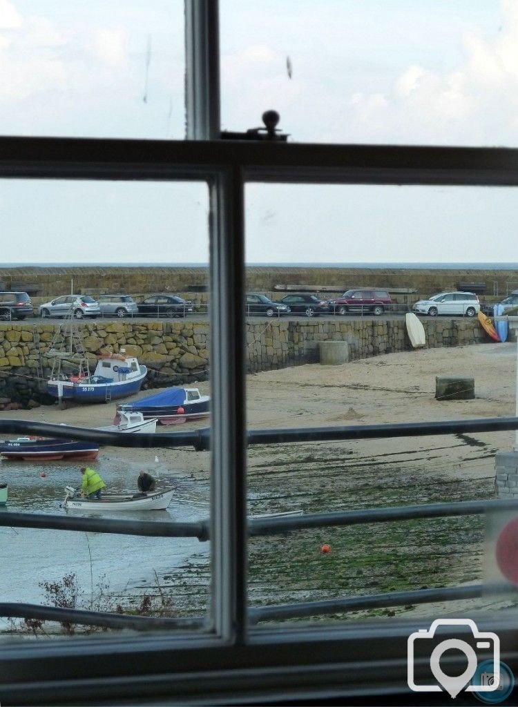 View from the Ship Inn, Mousehole - 02/04/12