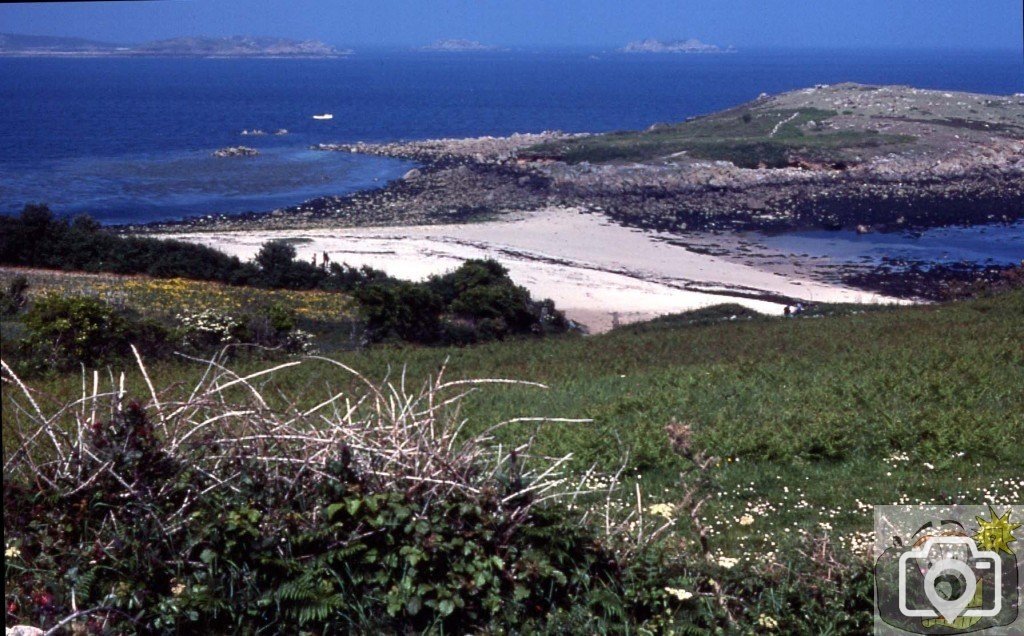 View of Toll's Island off St Mary's, Scilly