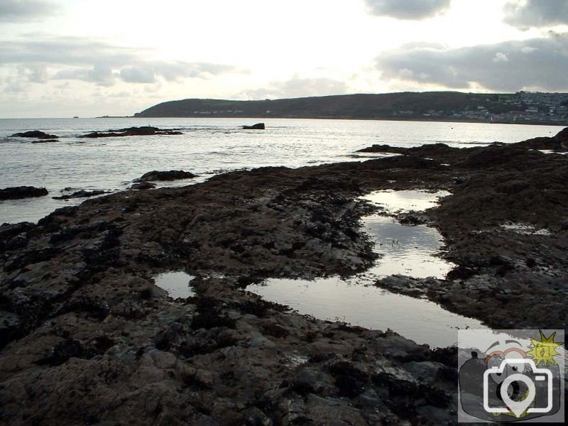 View to Mousehole from Battery