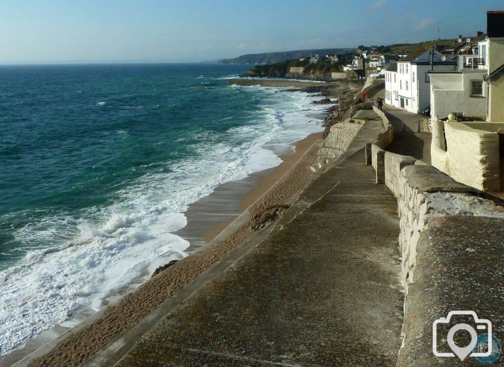 View to Porthleven - 22nd October, 2011