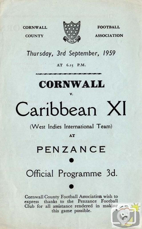 Visit of a Caribbean XI to Penlee Park