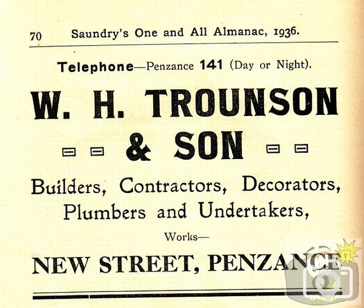W H Trounson and son