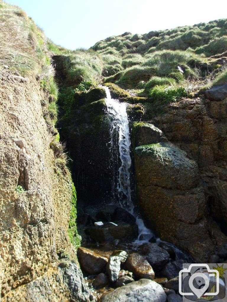 Waterfall at Nanjizel - 9th April, 2010