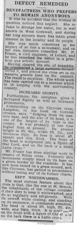 Western Times July 12th 1934 - Pt2 Choone Crosse