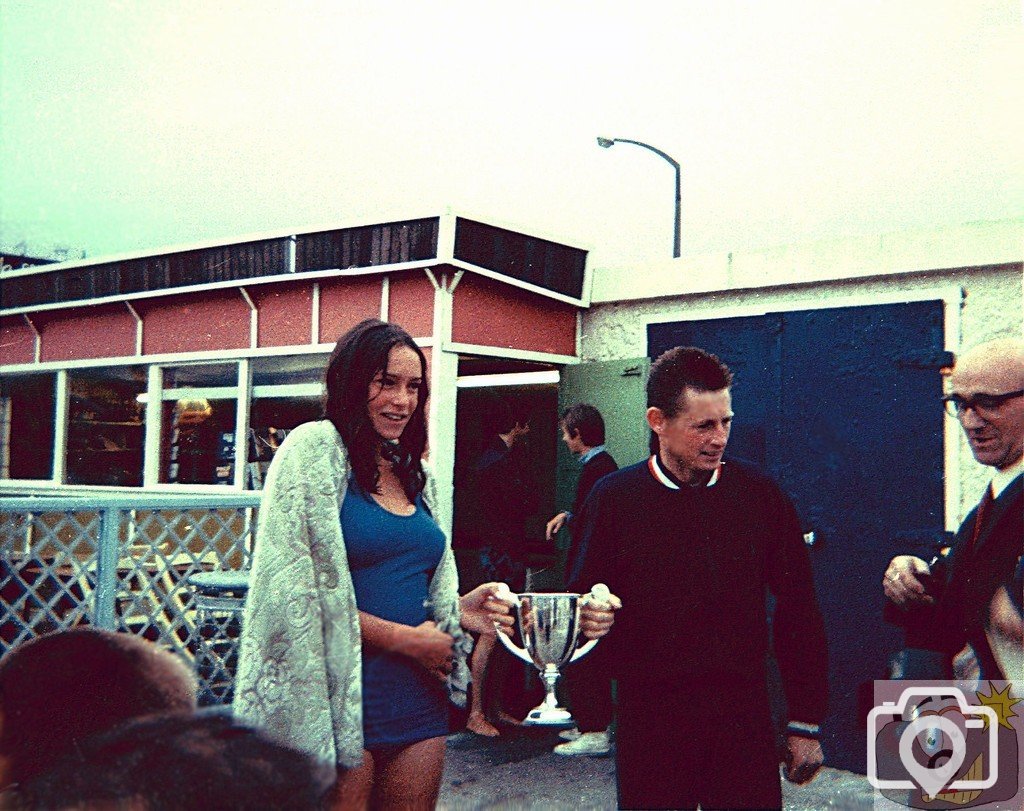 Winners of the Newlyn - Bathing Pool Annual Swim c.1970 perhaps?