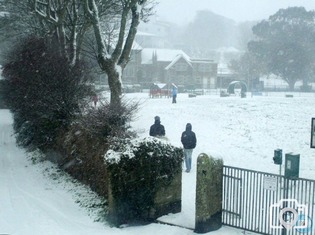 Winter comes early to Penzance - 10.30 a.m., 2 Dec'10