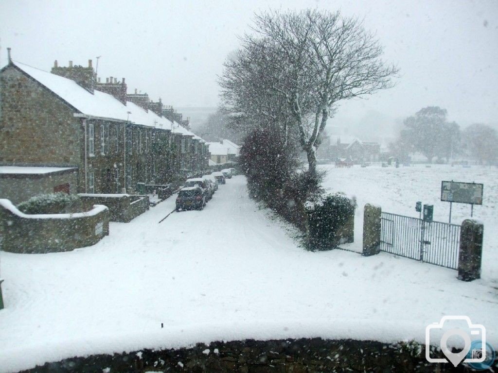 Winter comes early to Penzance - 10.30 a.m., 2 Dec'10