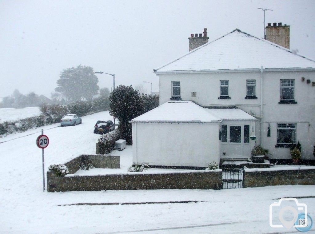 Winter comes early to Penzance - 10.30 a.m., 2 Dec'10