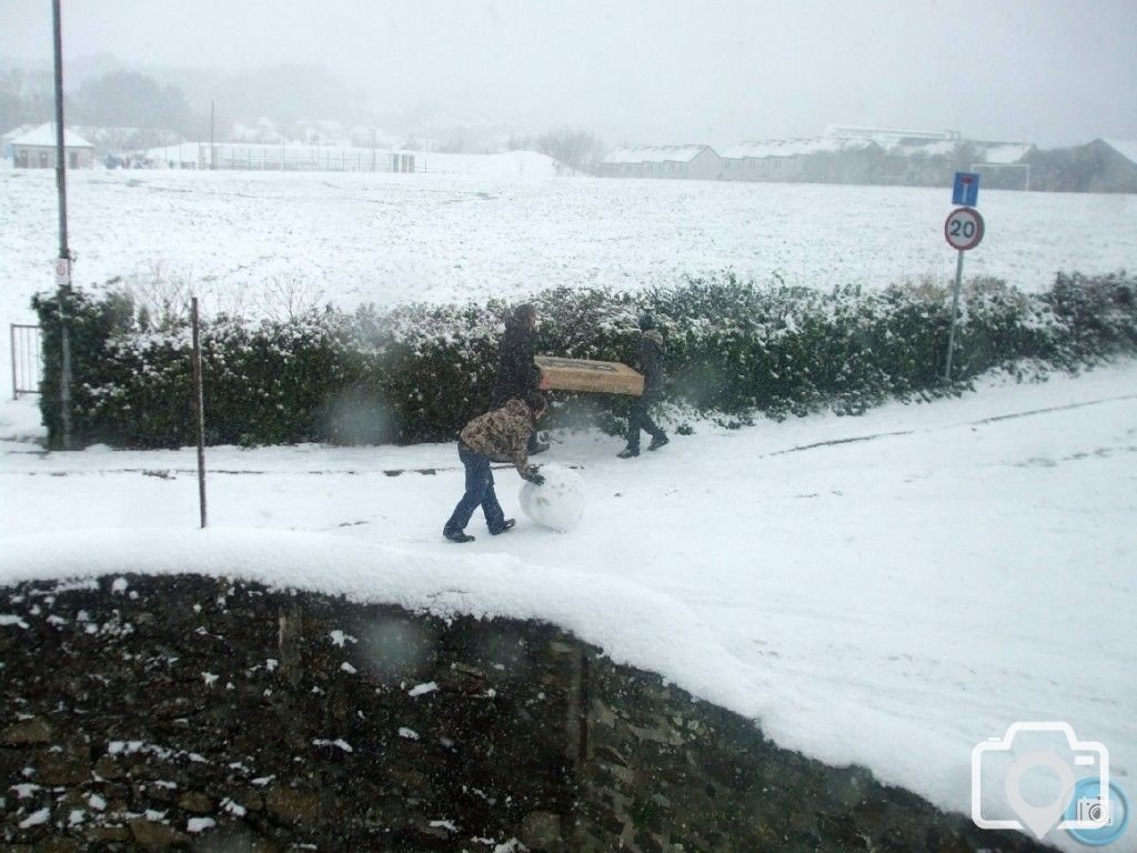 Winter comes early to Penzance - 2 Dec'10